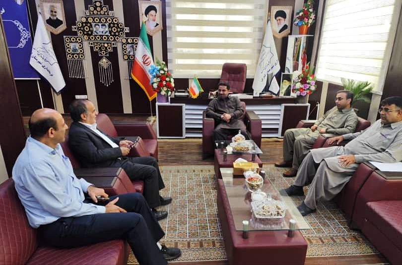 دیدار مدیرعامل کشت و صنعت مکران با فرماندار شهرستان کنارک