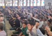 حضور پر شور زاهدانی ها در نماز جمعه خشم و نصر این هفته