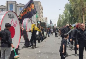 زاهدان در سوگ سقای دشت کربلا