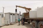 آبرسانی سیار و توسعه زیرساخت‌های خدماتی برای کمپ‌های محل استقرار اتباع خارجی در منطقه سیستان