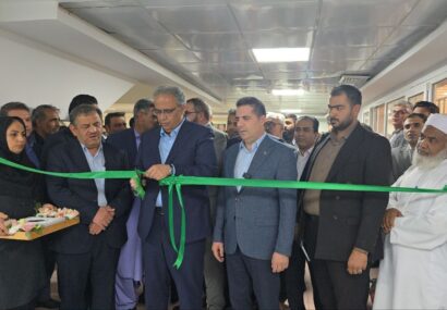 بهره‌برداری و کلنگ‌زنی ۲ طرح درمانی در بیمارستان تأمین اجتماعی زاهدان