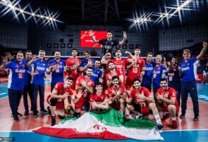 فیلم | لحظۀ قهرمانی جوانان والیبال ایران در مسابقات قهرمانی جهان