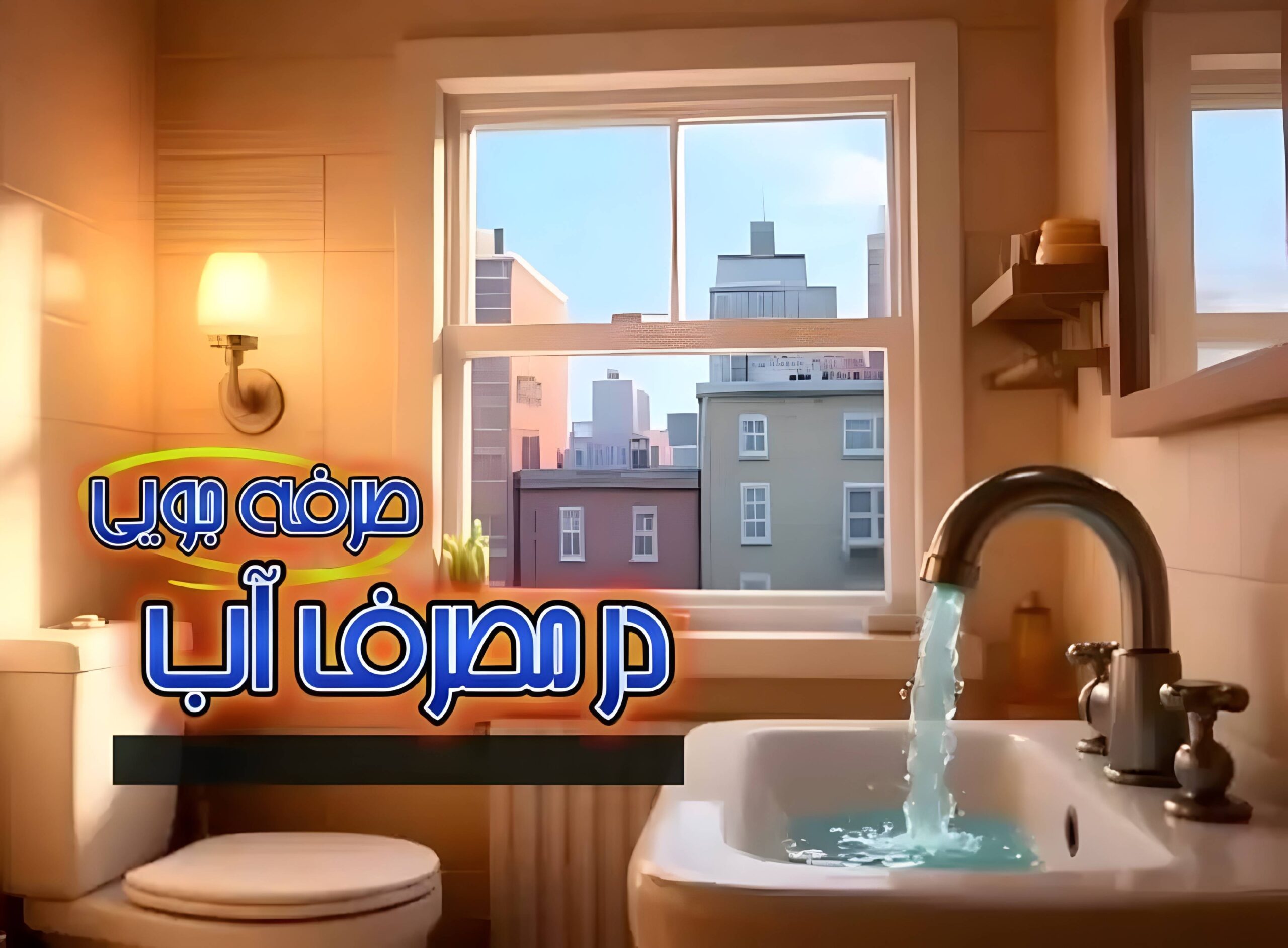 انیمیشن صرفه جویی در مصرف آب