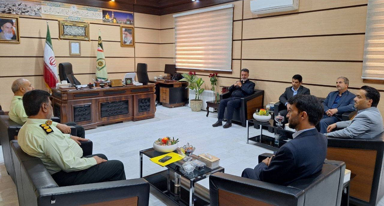 دیدار ناظر گمرکات سیستان و بلوچستان با فرمانده انتظامی استان به مناسبت هفته انتظامی