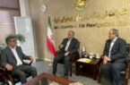 دیدار استاندار سیستان و بلوچستان با مدیرعامل شرکت فرودگاه‌ها و‌ناوبری هوایی ایران به منظور توسعه صنعت حمل‌ونقل هوایی استان