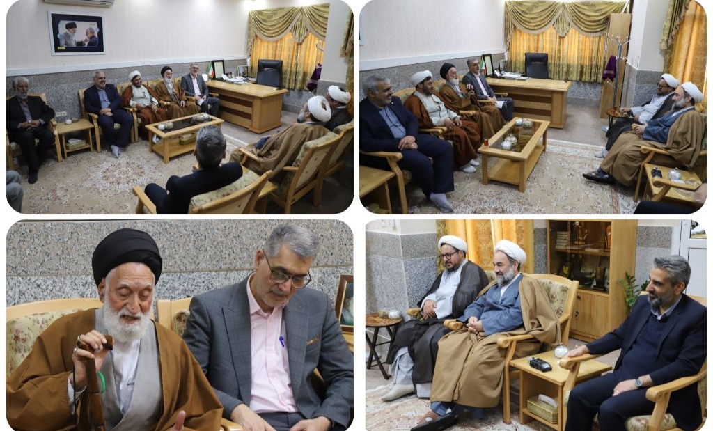 دیدار حجتالاسلاموالمسلمین سید ضیاء طباطبایی با نماینده ولیفقیه در سیستان و بلوچستان